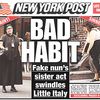 Lying Nun Subpoenaed, No Longer Welcome In Little Italy
